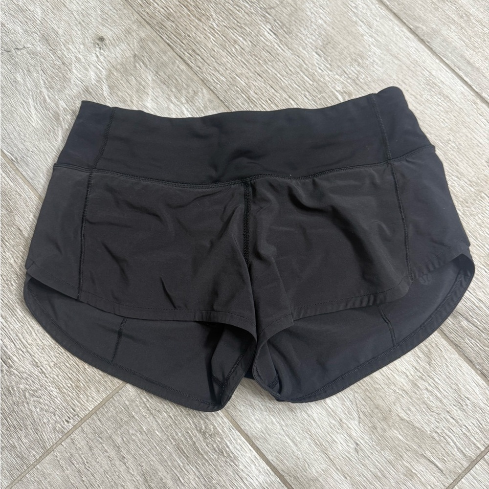 Black Women's Lululemon Shorts